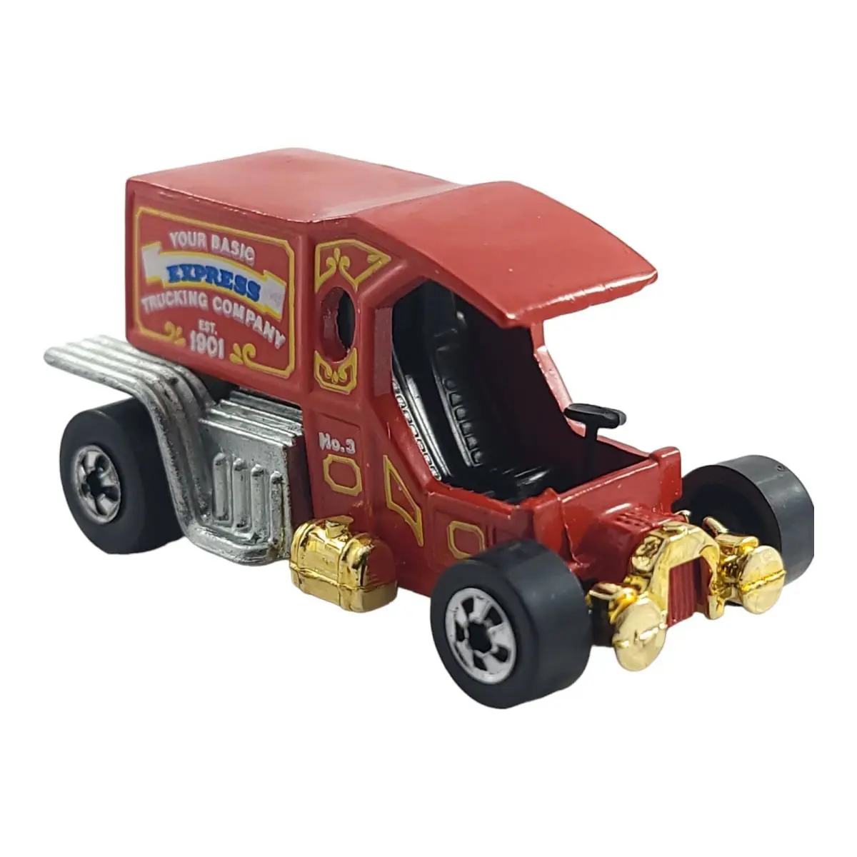 Hot Wheels Diecast 1976 T-totaller in Red 9648 Mint W/card