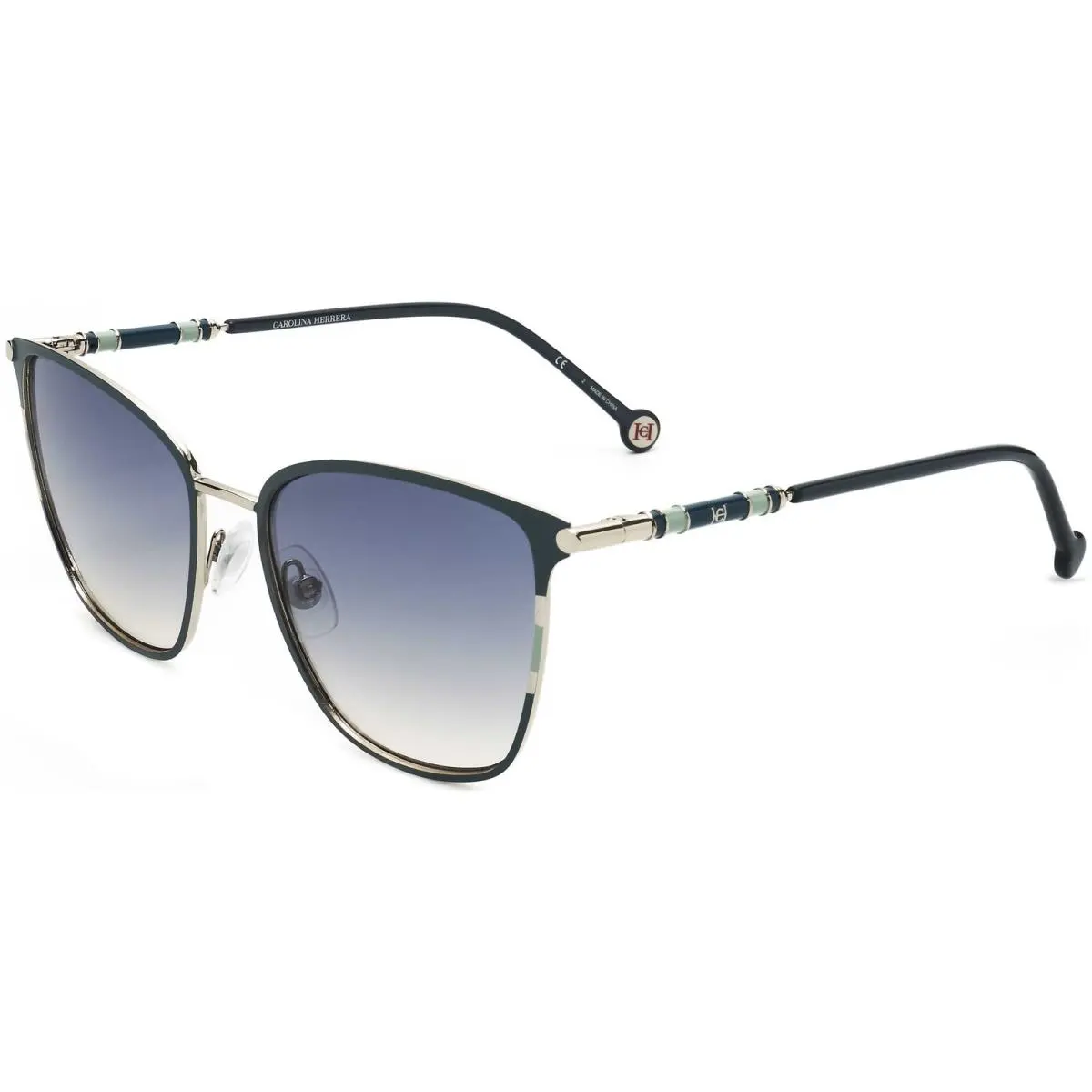 Carolina Herrera Women`s 56mm Gold Green Sunglasses CH0030-S-PEF-56