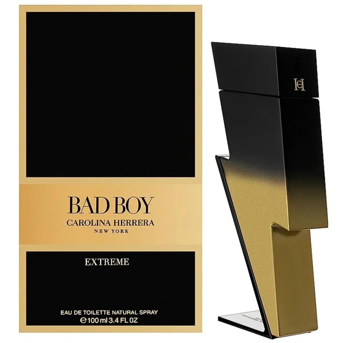 Carolina Herrera Bad Boy Extreme For Men Cologne 3.4 oz 100 ml Edp Spray