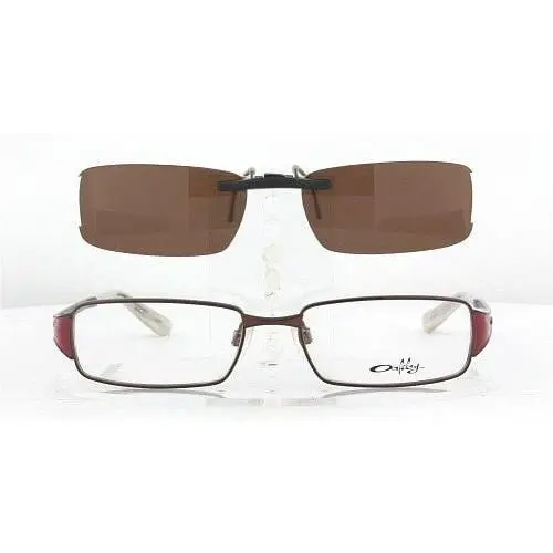 Custom Made For Oakley NOTEWORTHY-OX3094-50X16-F Polarized Clip-on Sunglasses E