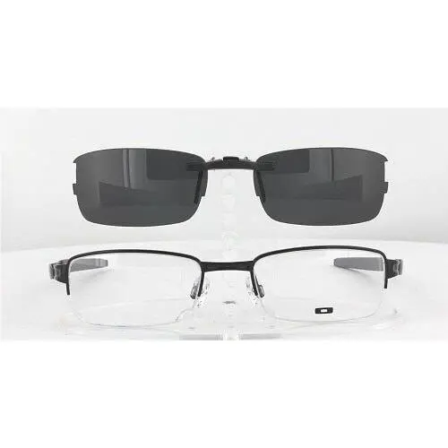 Oakley sunglasses - Oakley TUMBLEWEED-OX3142-50X19 Polarized Clip-On S - Grey, Revo Blue Mirrored, and 12 other lens s to choose: REVO Blue Mirrored