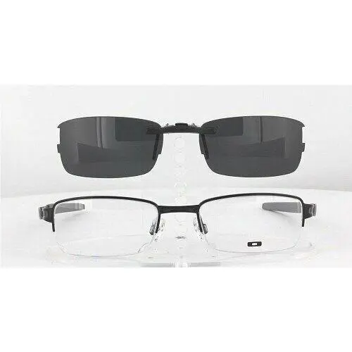 Oakley sunglasses - Oakley TUMBLEWEED-OX3142-50X19 Polarized Clip-On S - Grey, Revo Blue Mirrored, and 12 other lens s to choose: REVO Blue Mirrored