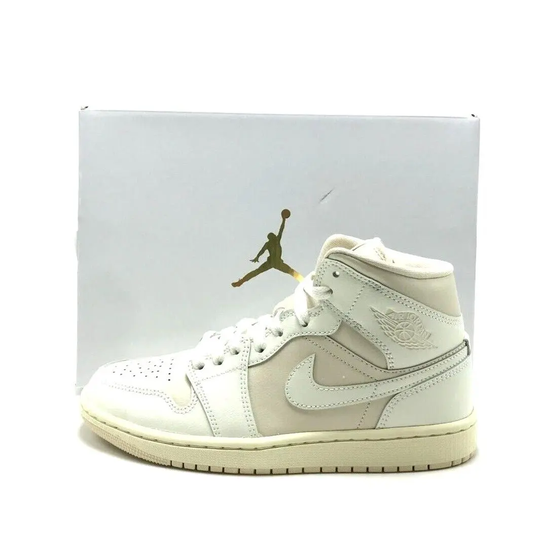 Nike shoes - Air Jordan 1 Mid - Air Mid - BQ6472-201 - Brown 6