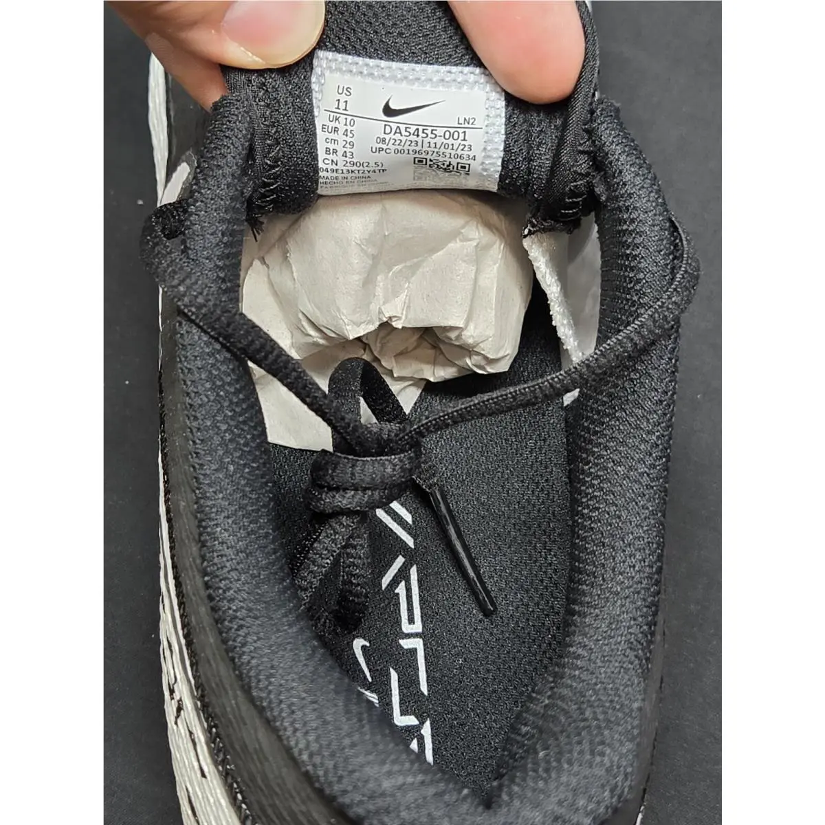 Nike shoes - Nike Vapor Edge - Vapor Edge - DA5455-001 - Black 5