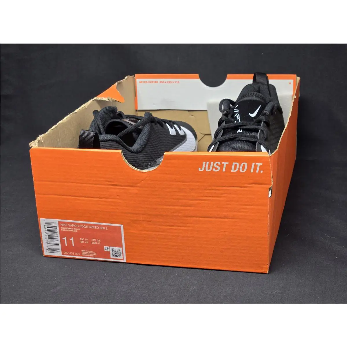 Nike shoes - Nike Vapor Edge - Vapor Edge - DA5455-001 - Black 17