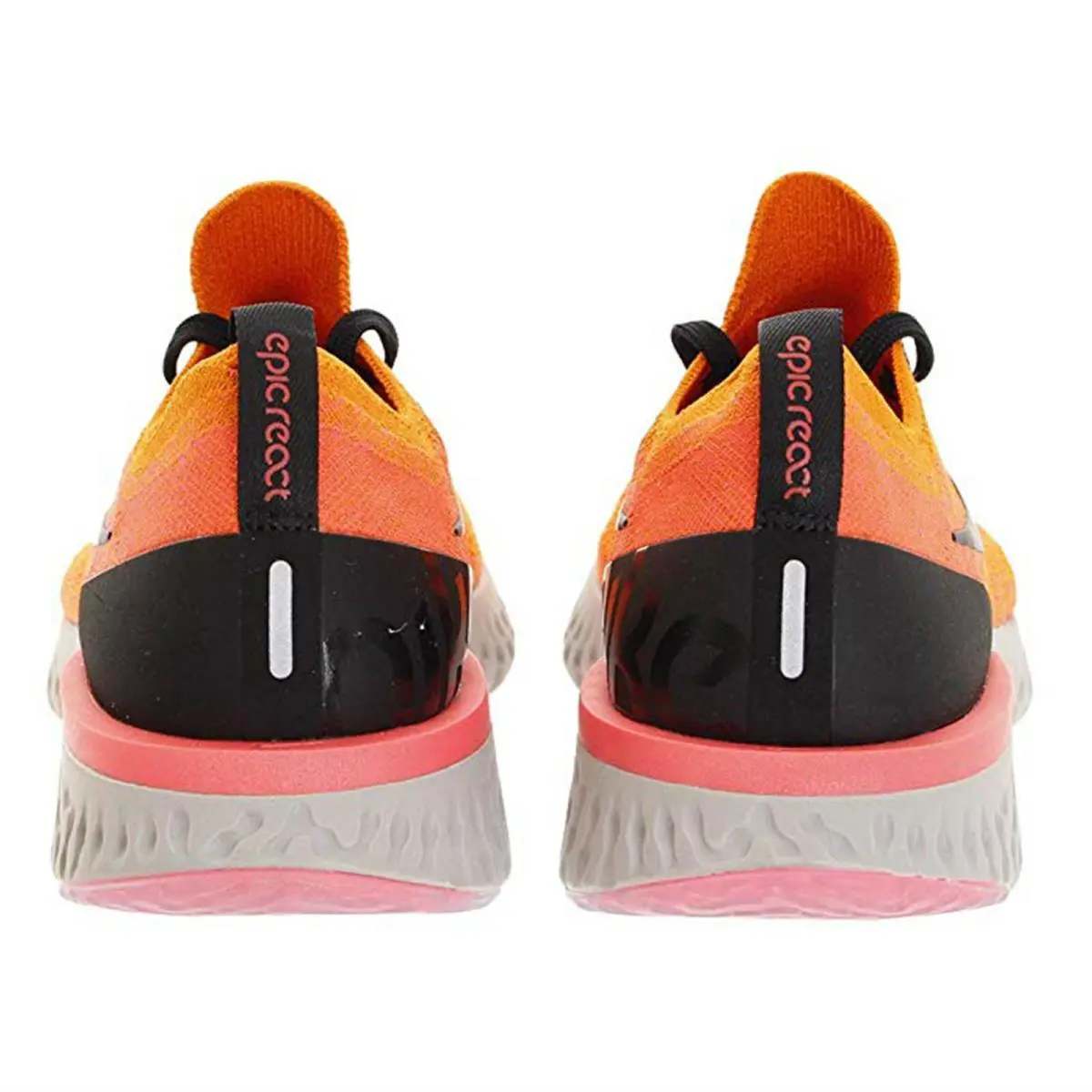 Nike shoes - Nike Epic React Flyknit - Epic React Flyknit - Orange/Black 2
