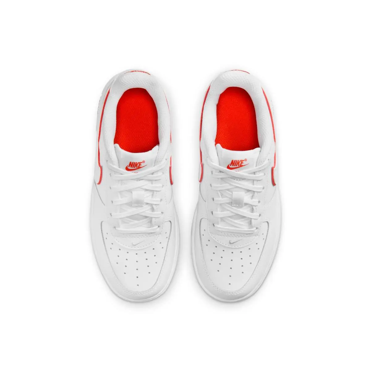 Nike shoes - White/Picante Red/White 4
