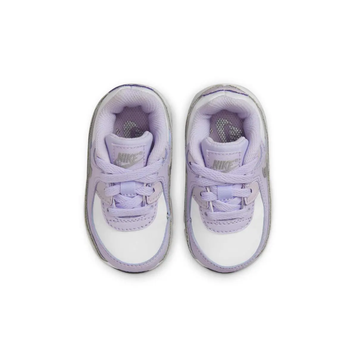 Nike shoes - White/Violet Frost/Pure Platinum/Metallic Silver 3