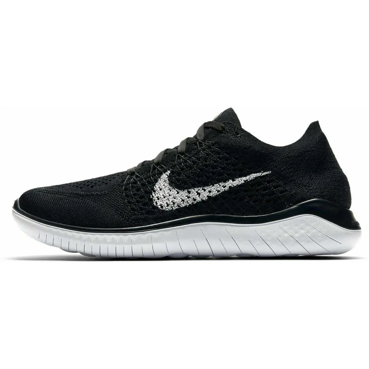 Nike shoes - Nike Free RN Flyknit - Free Flyknit - 942839-001 - Black / White 0