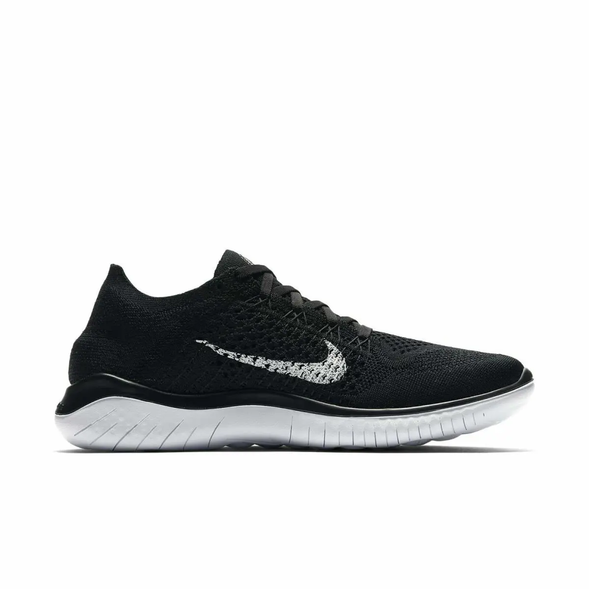 Nike shoes - Nike Free RN Flyknit - Free Flyknit - 942839-001 - Black / White 1