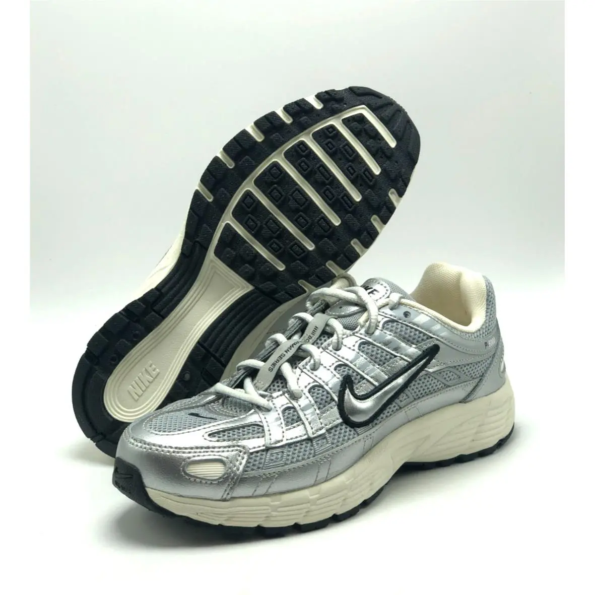 Nike shoes - Nike Air Force 1 GS - Silver 12