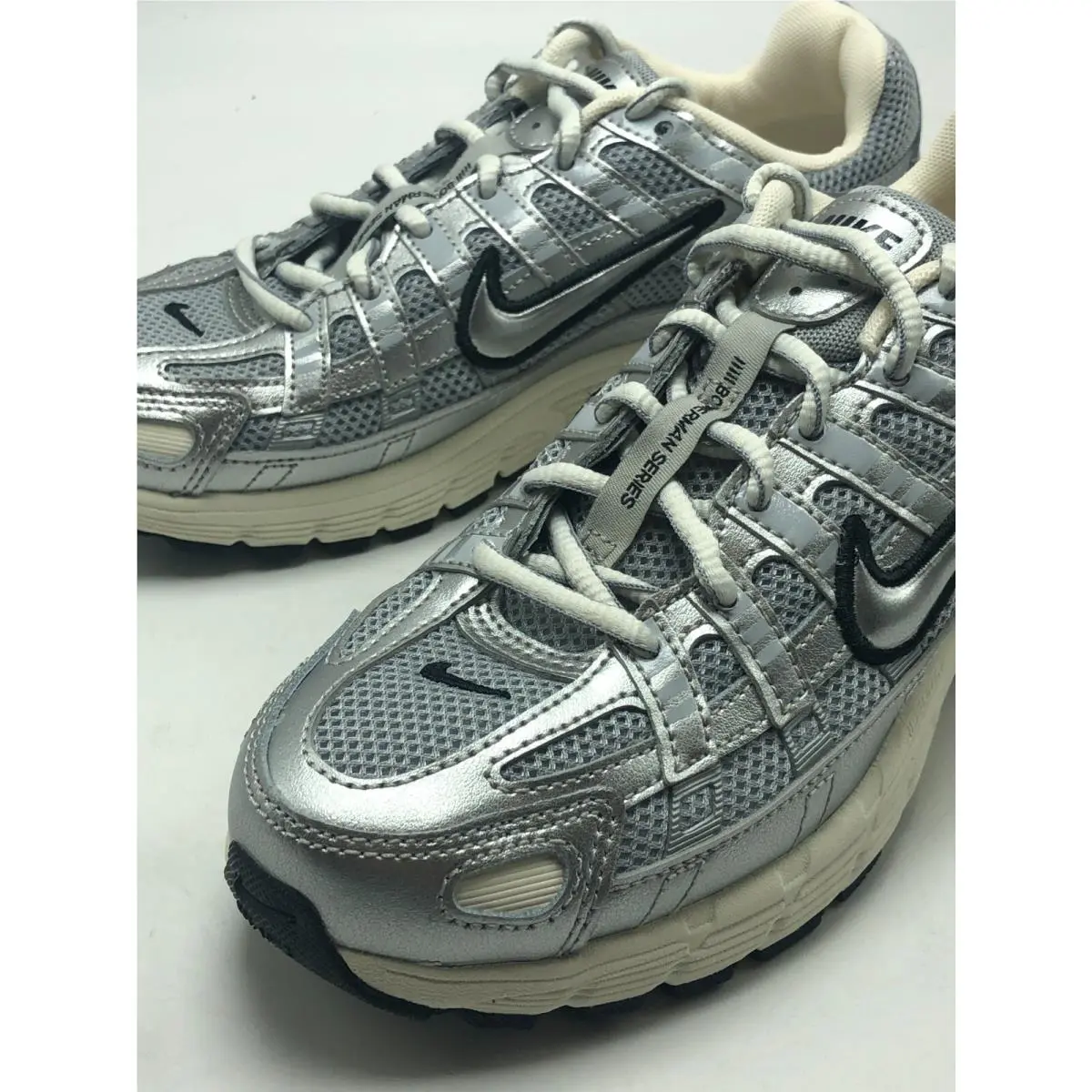 Nike shoes - Nike Air Force 1 GS - Silver 14