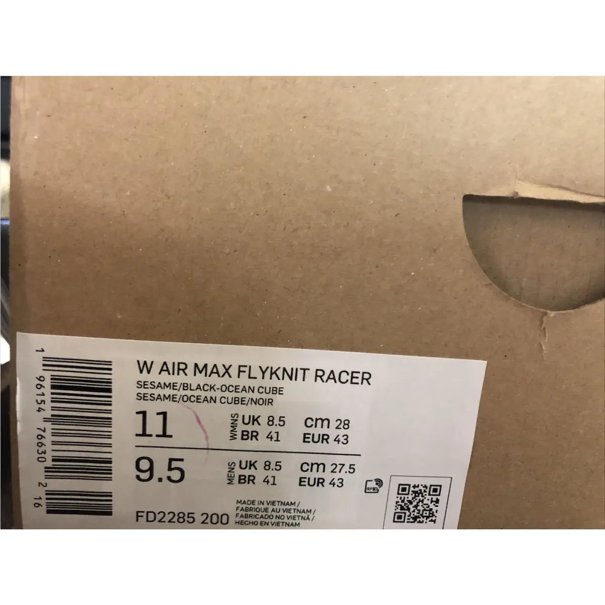 Nike shoes - Nike Air Max Flyknit - Air Max Flyknit - FD2285-200 - White 20