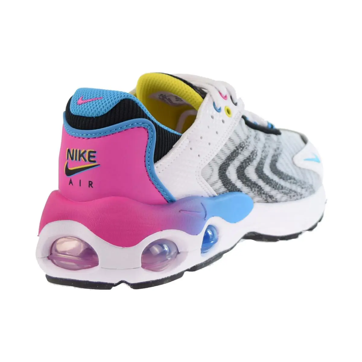 Nike shoes - White-Black-Opti Yellow 1