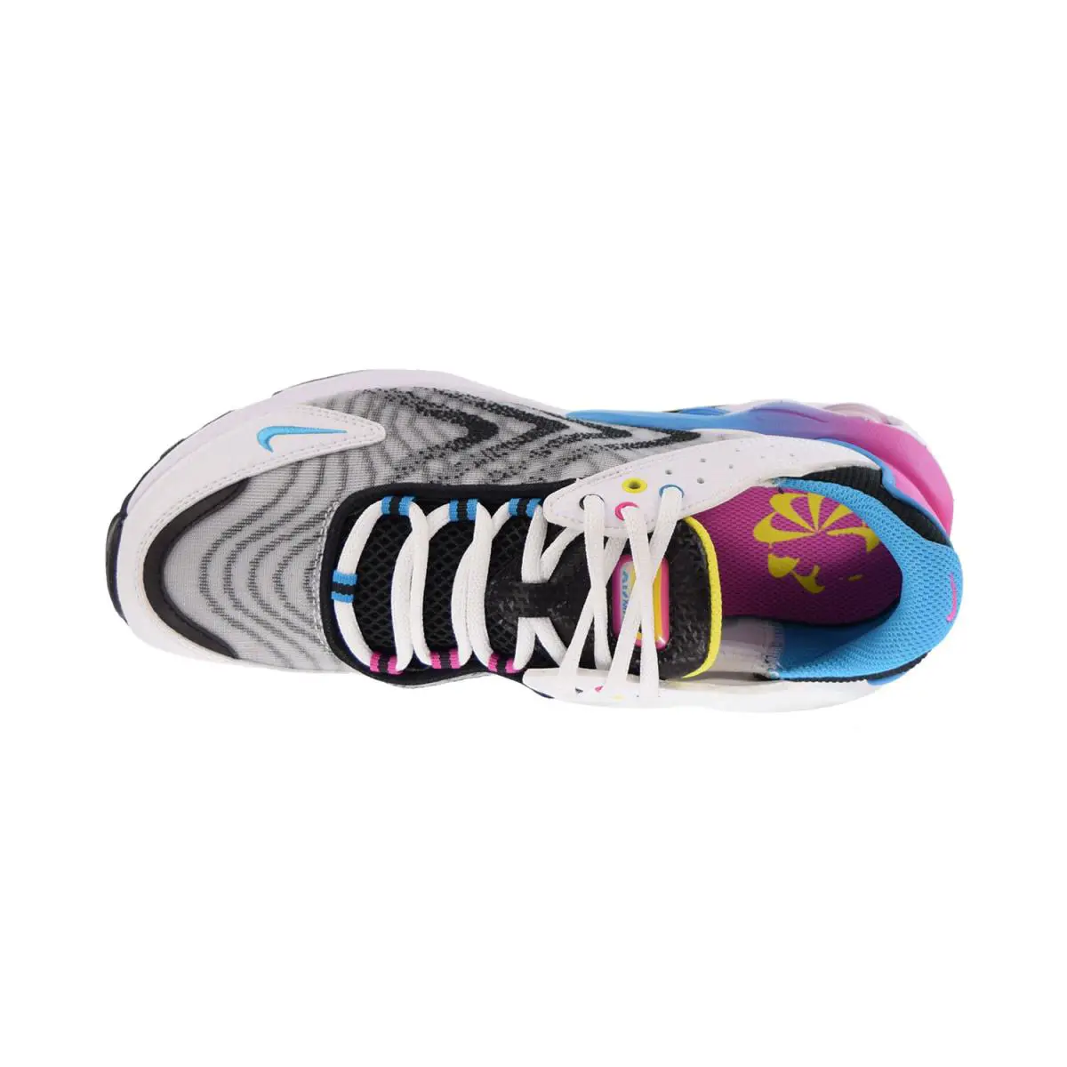Nike shoes - White-Black-Opti Yellow 9