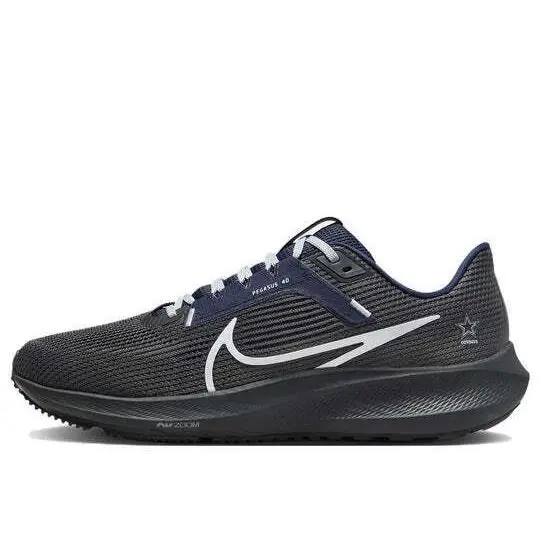 Nike shoes - Nike Zoom Pegasus 40 Cowboys - DZ5975-001 - Anthracite/College Navy/Metallic Silver/White 5