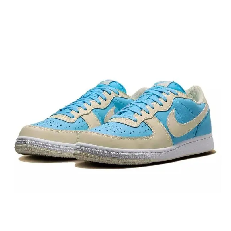 Men Nike Terminator Low Shoes Sneakers Aquarius Blue/coconut Milk HF4834-407 - Aquarius Blue/Coconut Milk