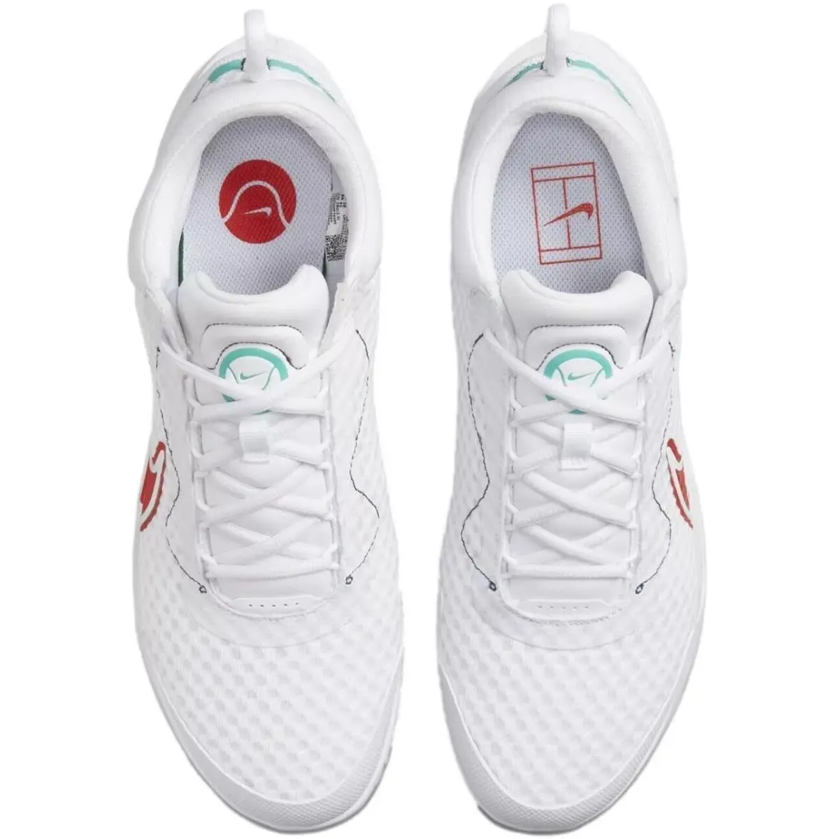 Nike shoes - Nike Zoom Court - Zoom Court - Multicolor 1