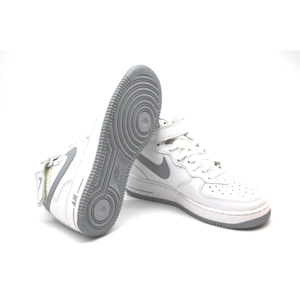 Nike shoes - Nike Air Force 1 - Air Force - WHITE/SILVER 6