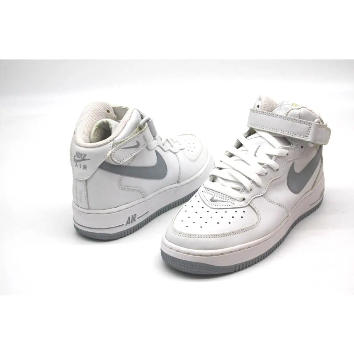 Nike shoes - Nike Air Force 1 - Air Force - WHITE/SILVER 12