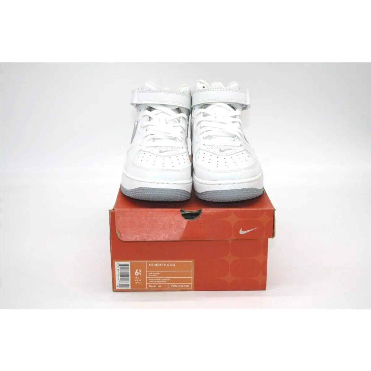 Nike shoes - Nike Air Force 1 - Air Force - WHITE/SILVER 16