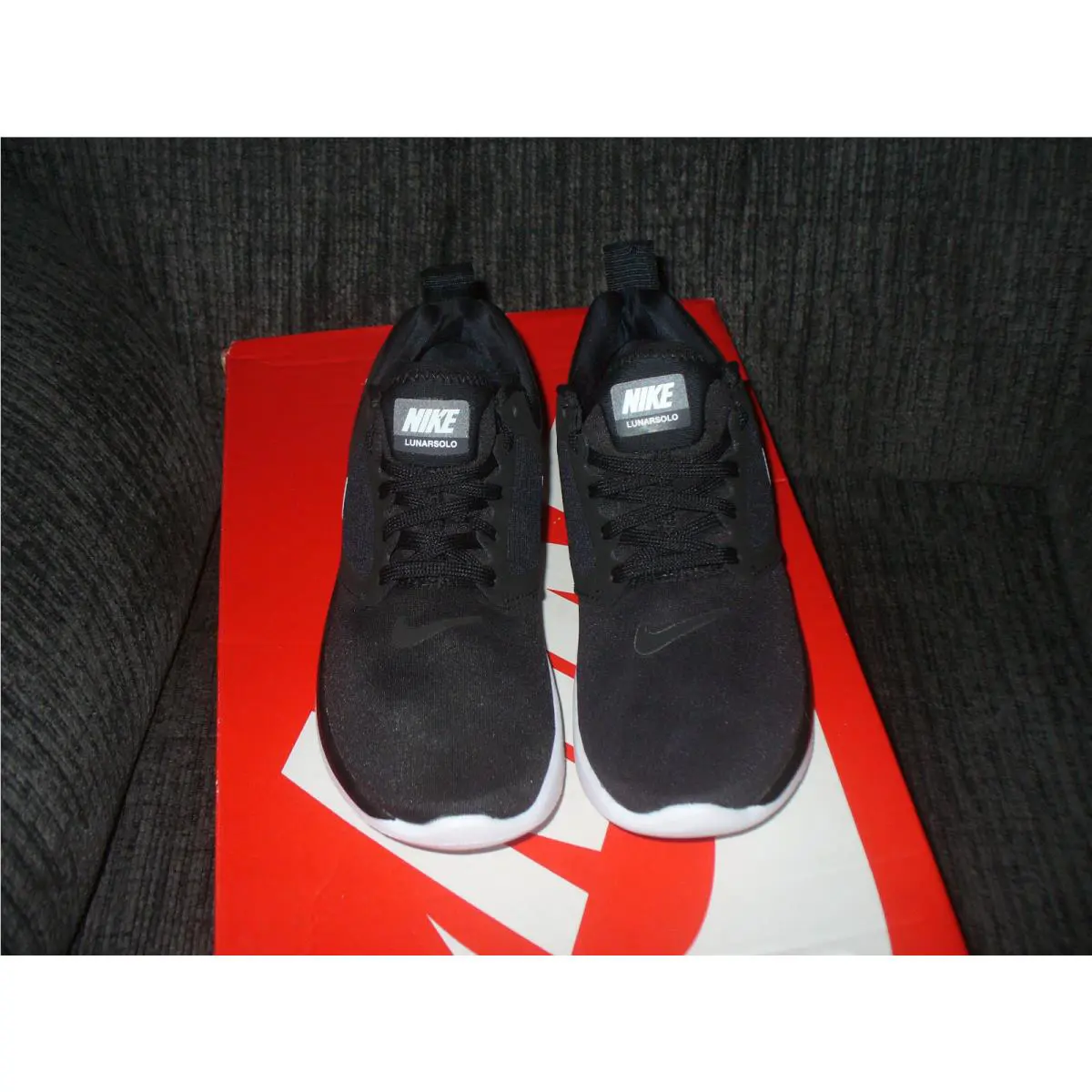 Nike shoes - Nike Lunarsolo - Lunarsolo - AA4080-001 - Black/White 3
