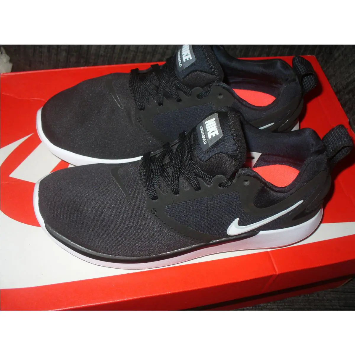 Nike shoes - Nike Lunarsolo - Lunarsolo - AA4080-001 - Black/White 12