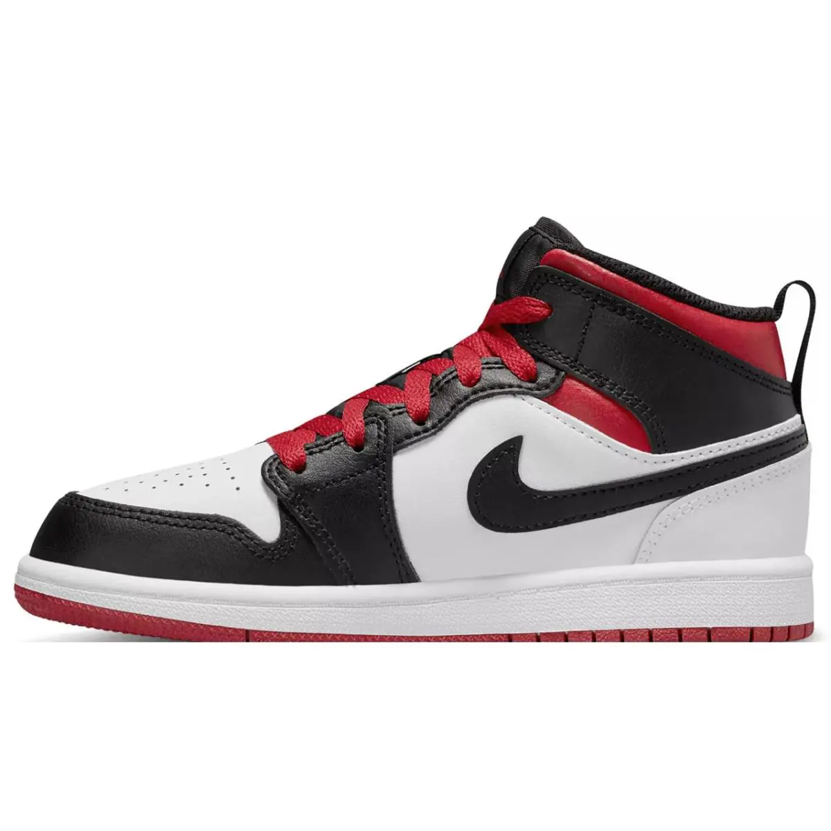 Nike shoes - Jordan 1 Mid - Mid - White/Black/Gym Red 0