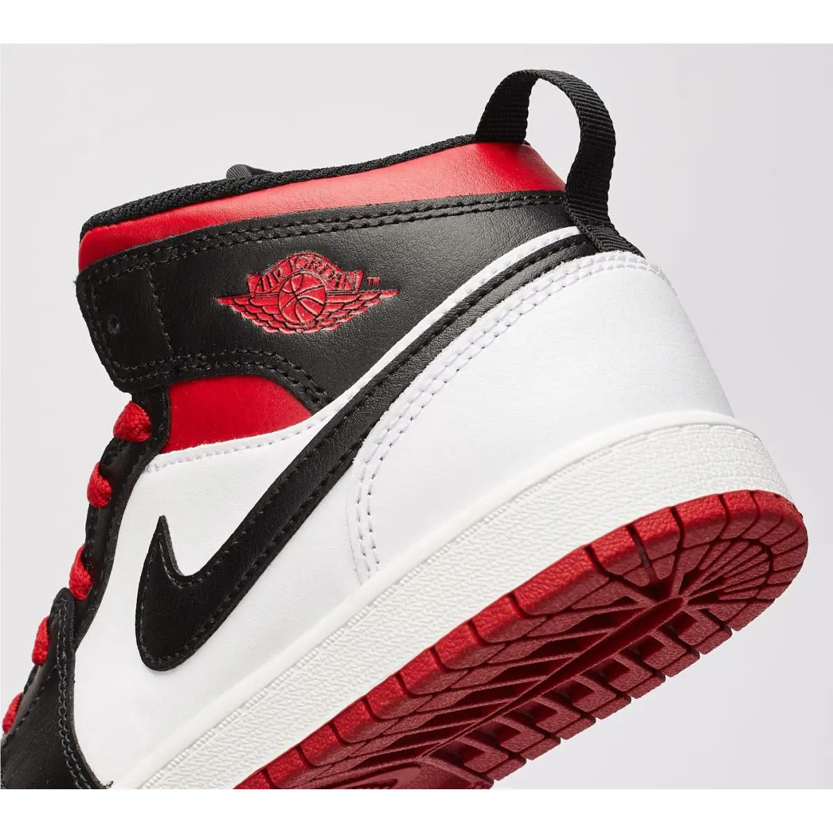 Nike shoes - Jordan 1 Mid - Mid - White/Black/Gym Red 4