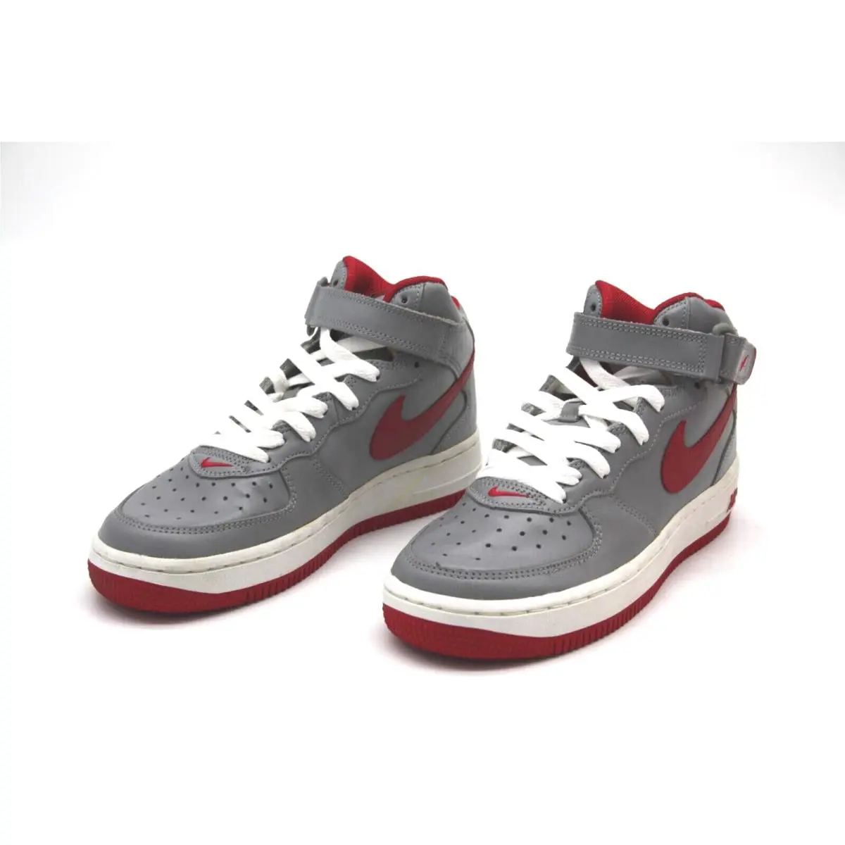 Nike shoes - Nike Air Force 1 - Air Force - MEDIUM GREY/VARSITY RED-WHITE 11