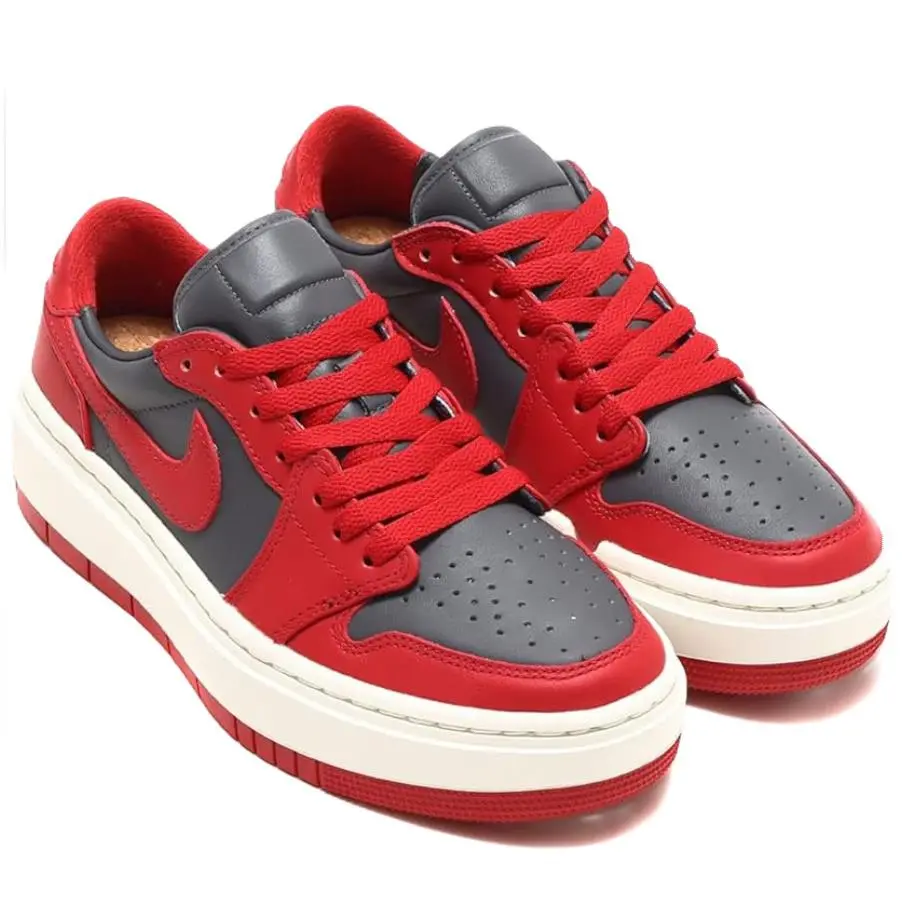 Nike shoes - Nike Air Jordan 1 - Air - DH7004-006 - Grey/Red 4
