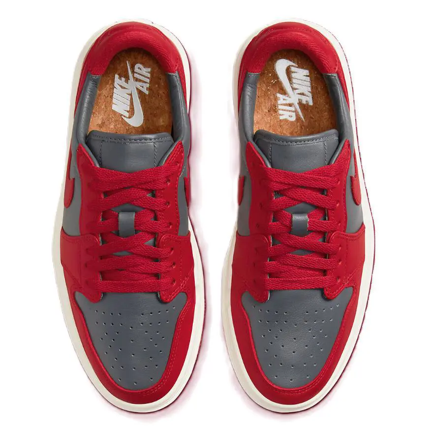 Nike shoes - Nike Air Jordan 1 - Air - DH7004-006 - Grey/Red 5
