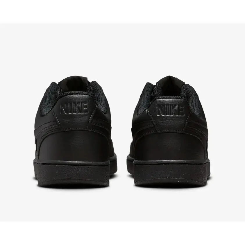 Nike shoes - Nike Court Vision Low Next Nature - DH2987-002 - Black/Black/Black 4
