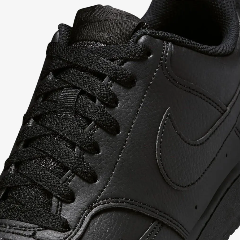 Nike shoes - Nike Court Vision Low Next Nature - DH2987-002 - Black/Black/Black 6