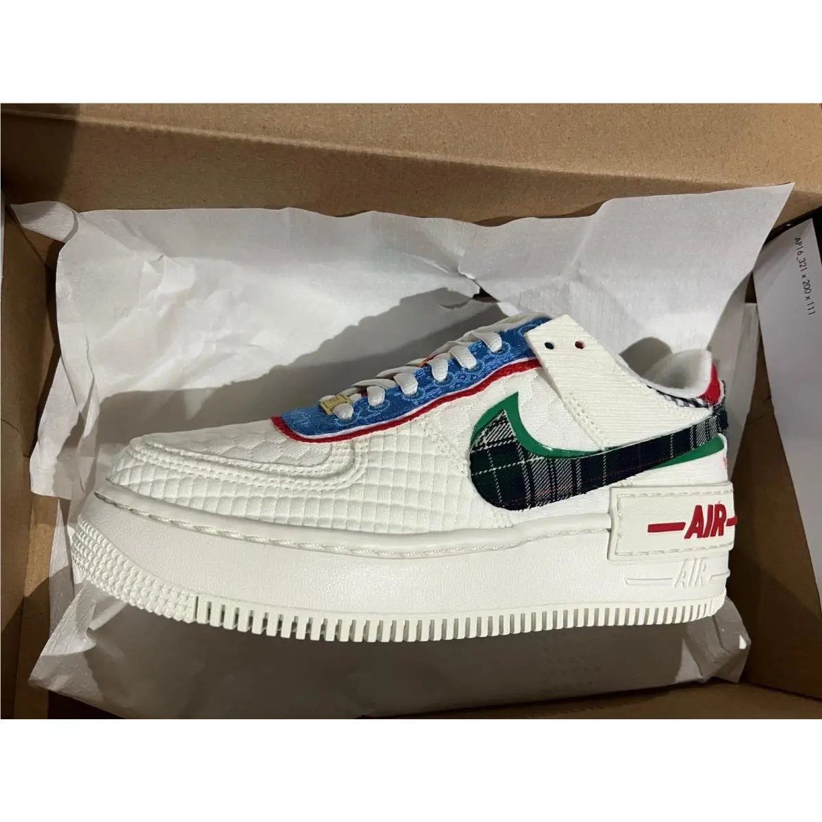 Nike shoes - DZ5193 - DZ5193 - SAIL/MULTI-COLOR-CLASSIC GREEN 3