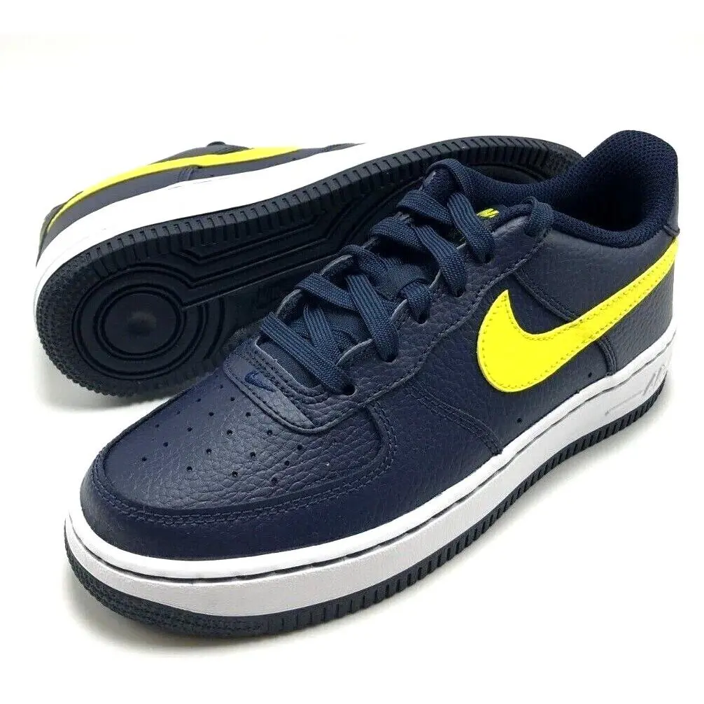 Nike shoes - Nike Air Force 1 GS - Yellow 5