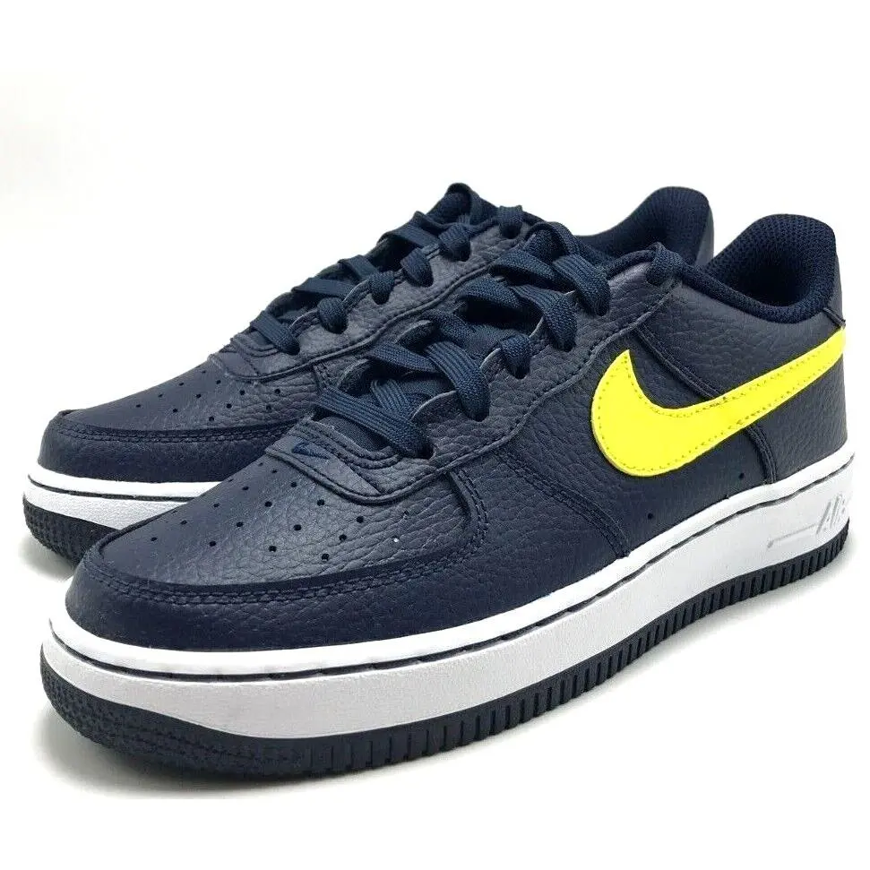 Nike shoes - Nike Air Force 1 GS - Yellow 9