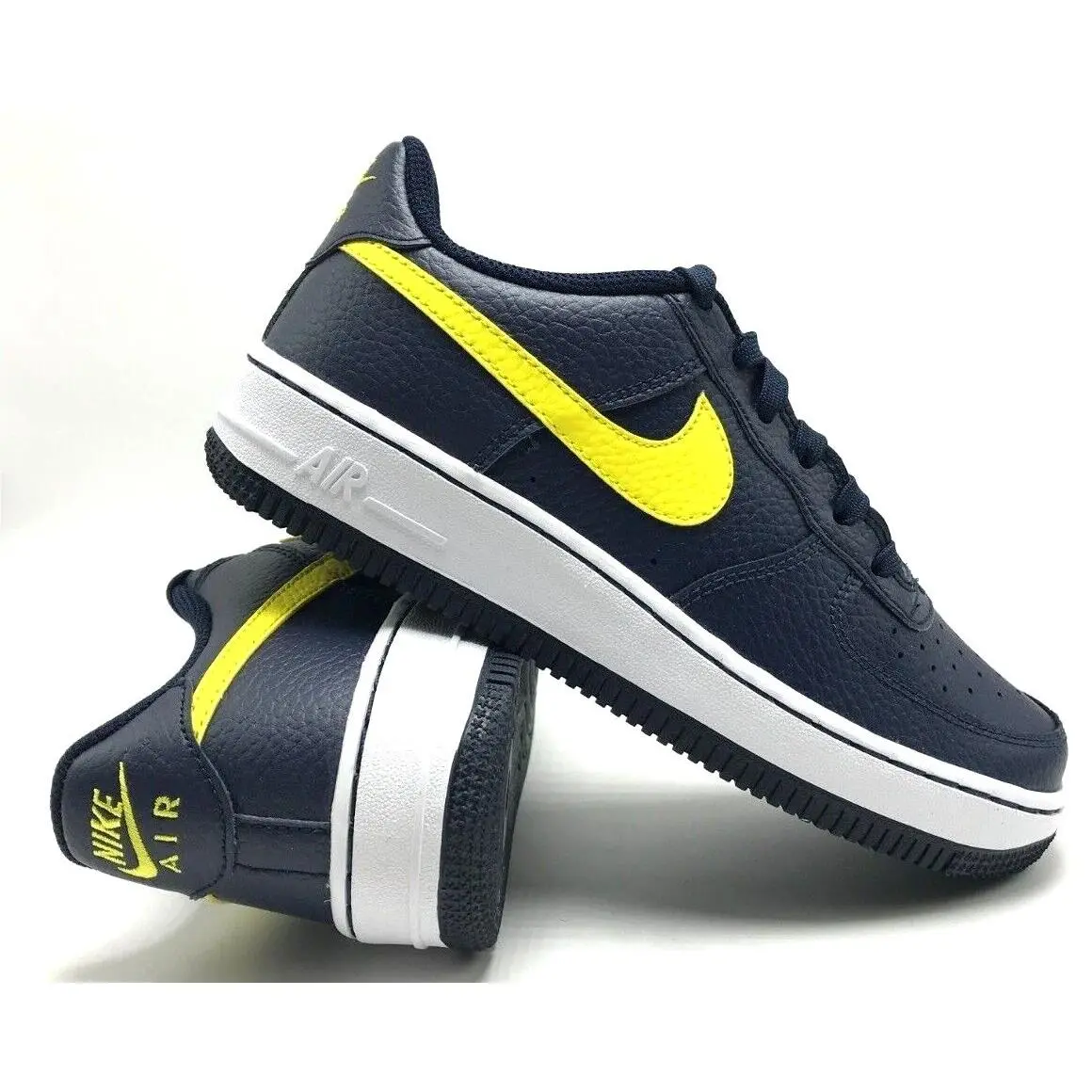 Nike shoes - Nike Air Force 1 GS - Yellow 7