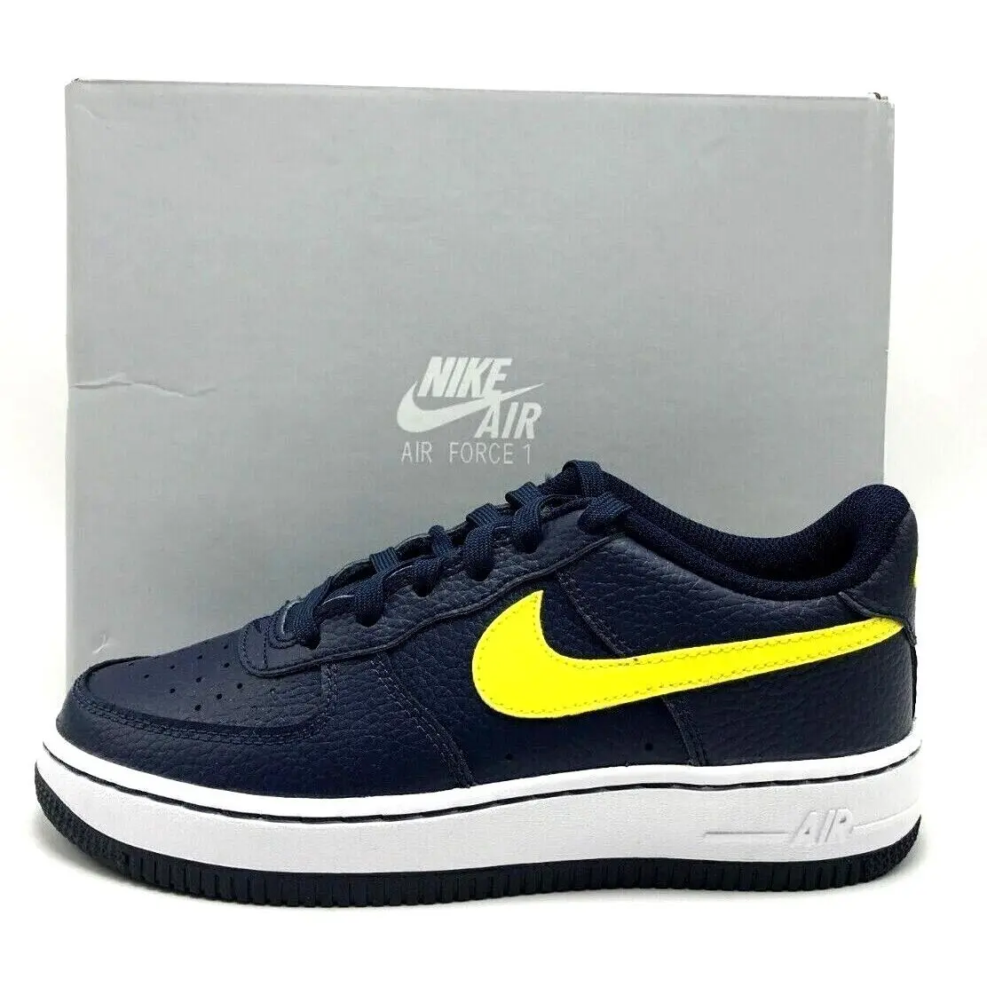 Nike shoes - Nike Air Force 1 GS - Yellow 6