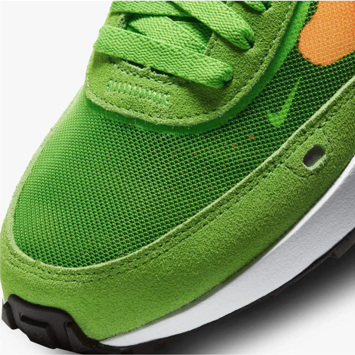 Nike shoes - Nike Waffle One - Waffle One - DC0481-100 - Electric Green/Mean Green/Hyper Crimson/Black 4