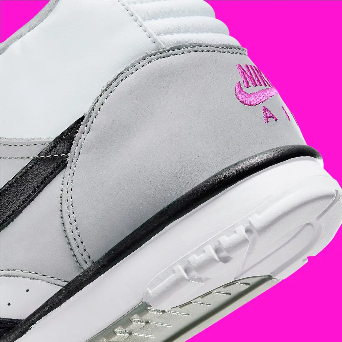 Nike shoes - Nike Air - Air - MEDIUM GREY / BLACK - WHITE 6