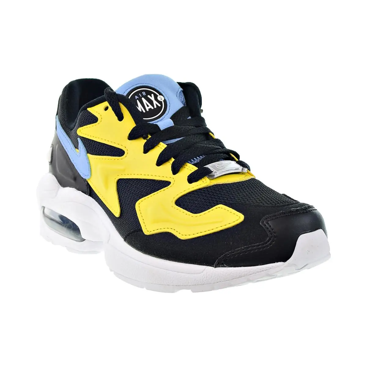 Nike shoes - Chrome Yellow-Light Blue-Black 0