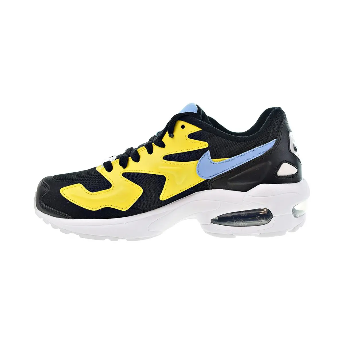 Nike shoes - Chrome Yellow-Light Blue-Black 2