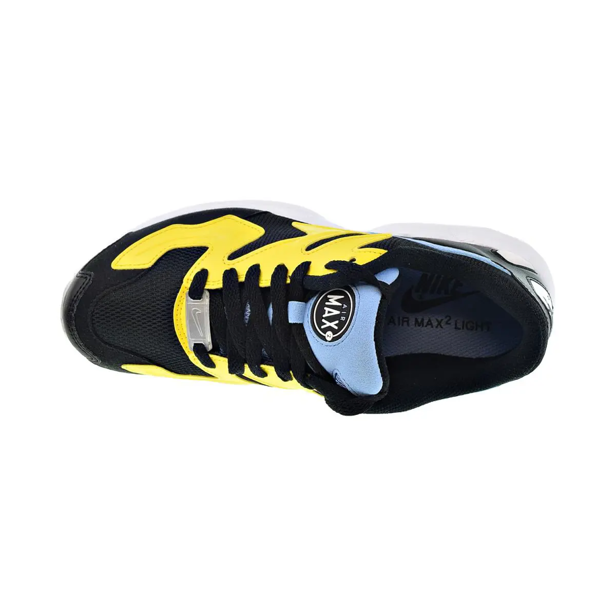Nike shoes - Chrome Yellow-Light Blue-Black 3