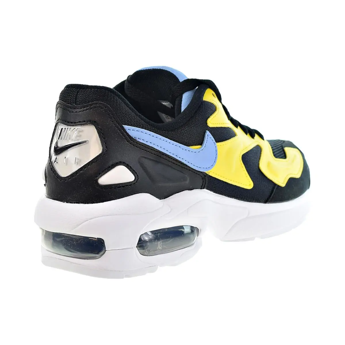 Nike shoes - Chrome Yellow-Light Blue-Black 7