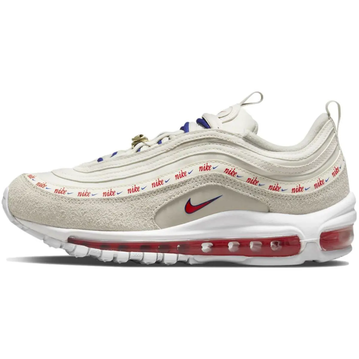 Nike shoes - Nike Air Max 97 - Air Max - DC4013-001 - Light Bone/University Red 0