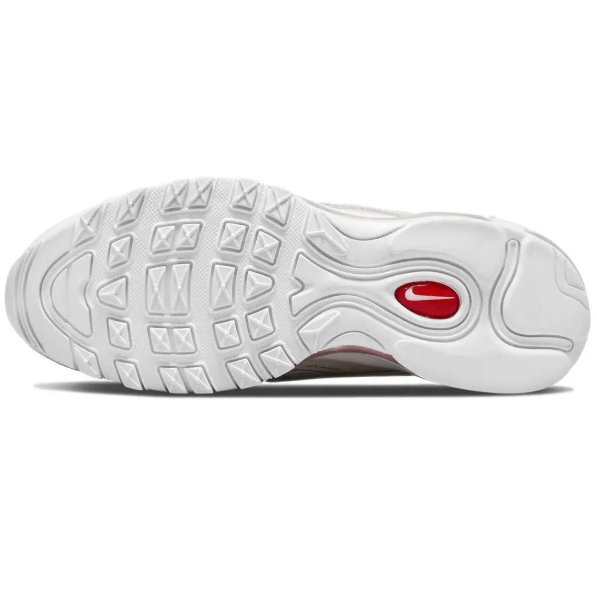Nike shoes - Nike Air Max 97 - Air Max - DC4013-001 - Light Bone/University Red 1