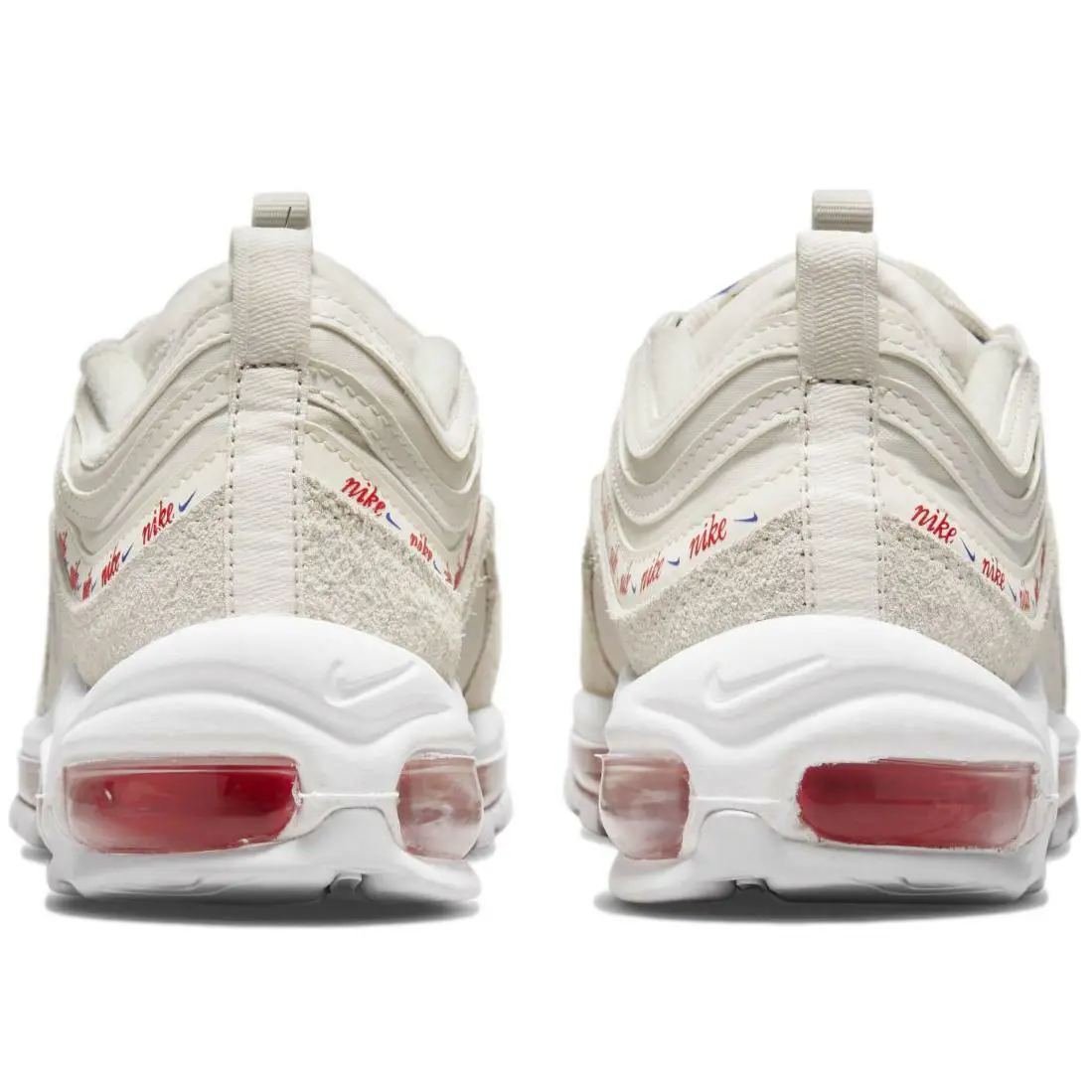Nike shoes - Nike Air Max 97 - Air Max - DC4013-001 - Light Bone/University Red 4