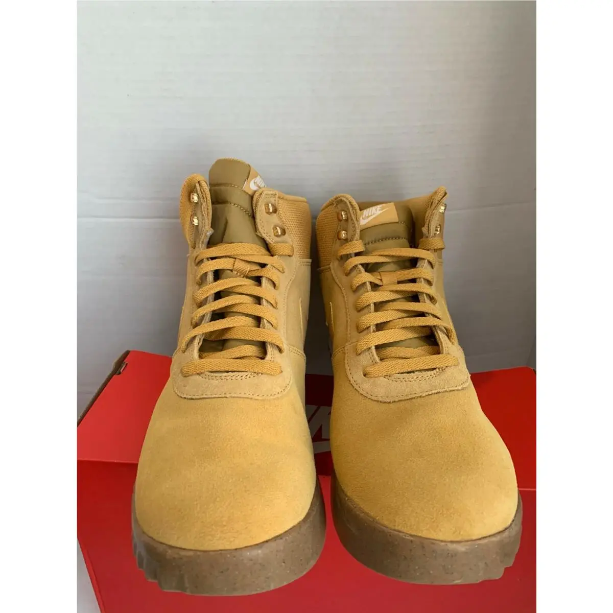 Nike shoes - Nike Hoodland Suede - Hoodland Suede - HAYSTACK/SAIL-GUM LIGHT BROWN 10