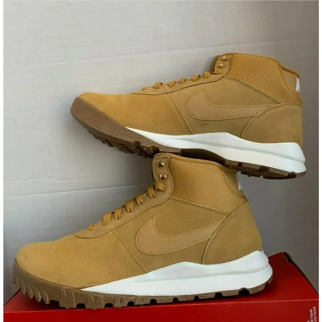 Nike shoes - Nike Hoodland Suede - Hoodland Suede - HAYSTACK/SAIL-GUM LIGHT BROWN 11